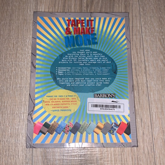 NWT Barron’s tape it & make more craft book - Picture 2 of 2